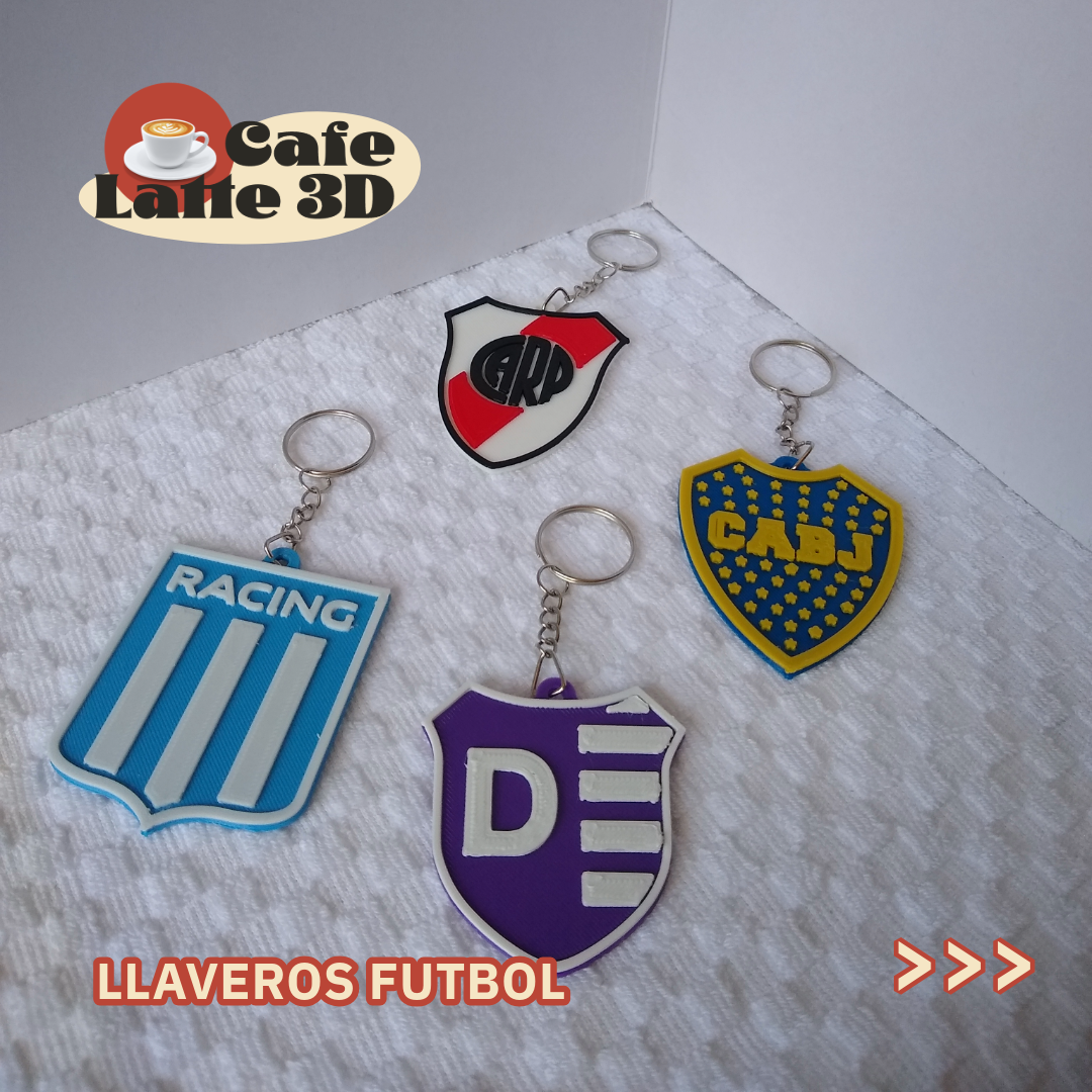 Llavero Boca Juniors - ¡Llevá la pasión xeneize en tus llaves!