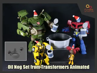 Oil Nog Set from Transformers Animated