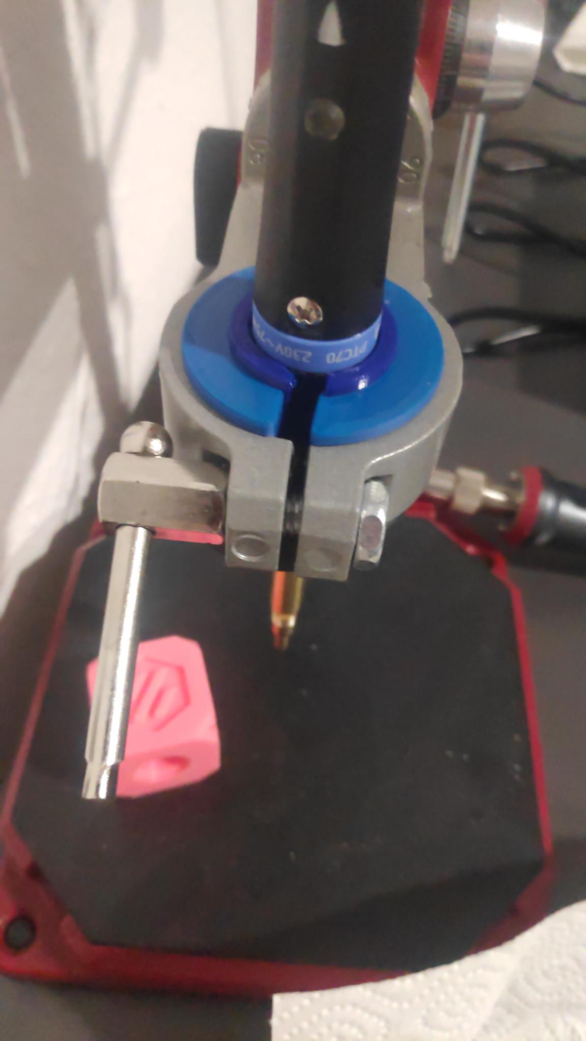 Paulimot Heat Set Press Ersa PTC70 Adapter