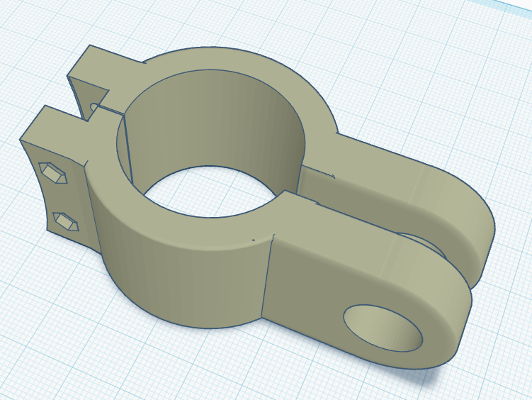 Alternate Roan stroller bracket for phi.gl's cup holder