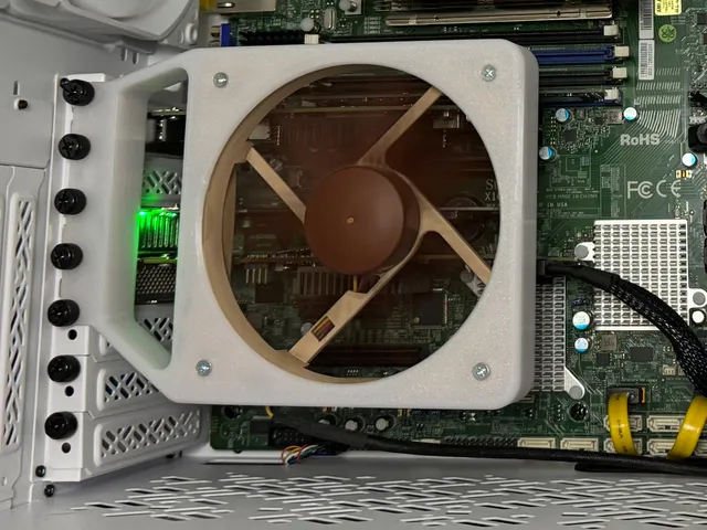 PCI bracket for 120mm FAN