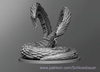 Free STL file Giant Snake 🐍・3D printing idea to download・Cults