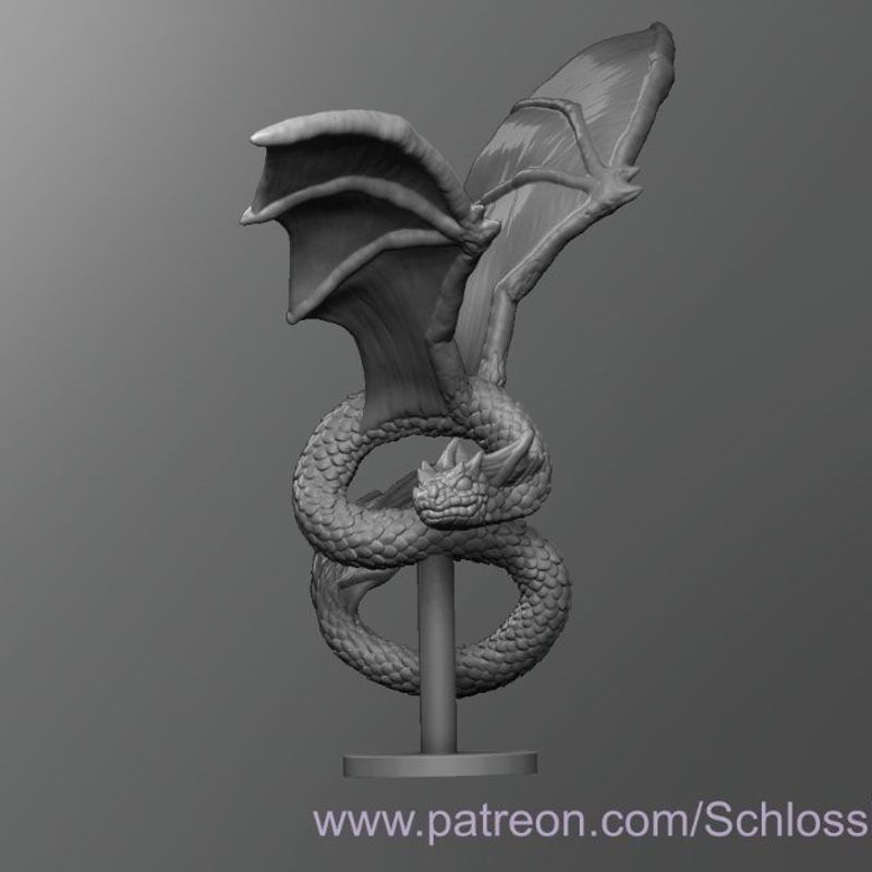 large_display_flying_snake_111