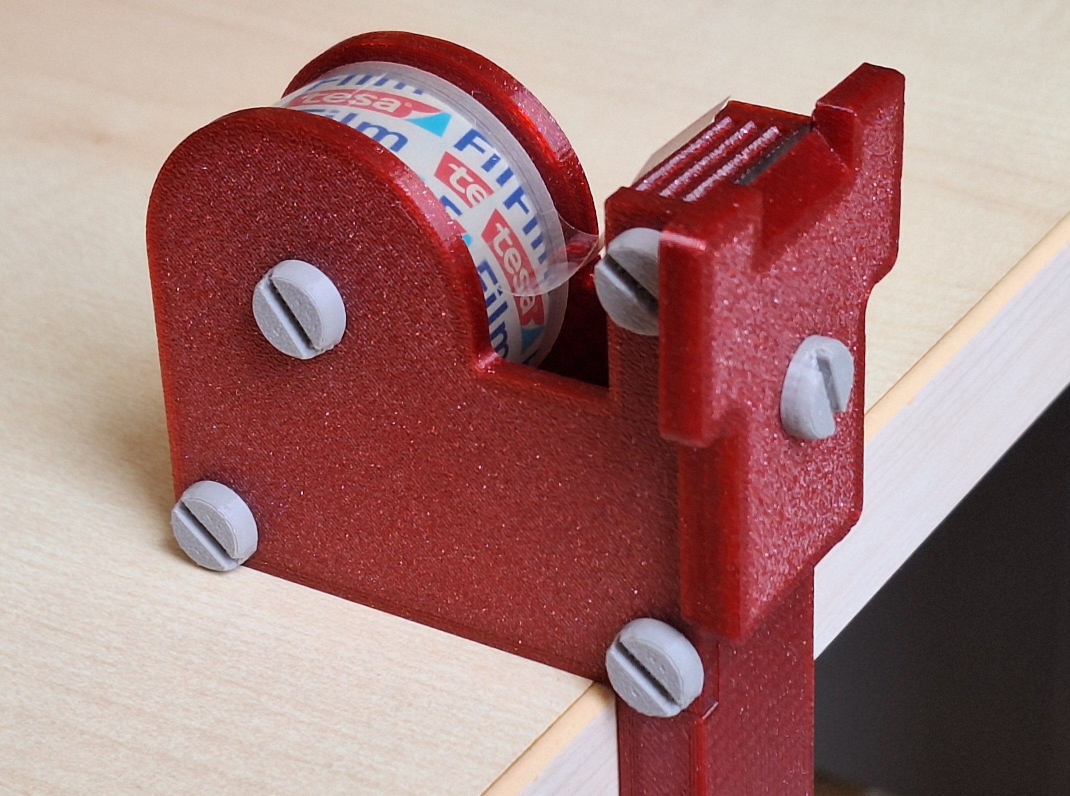 True one-hand tape dispenser
