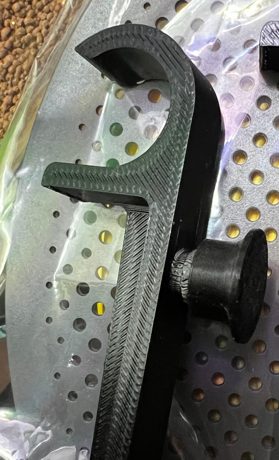gutter guard mesh brace plugs for Ondřej Stříteský's model