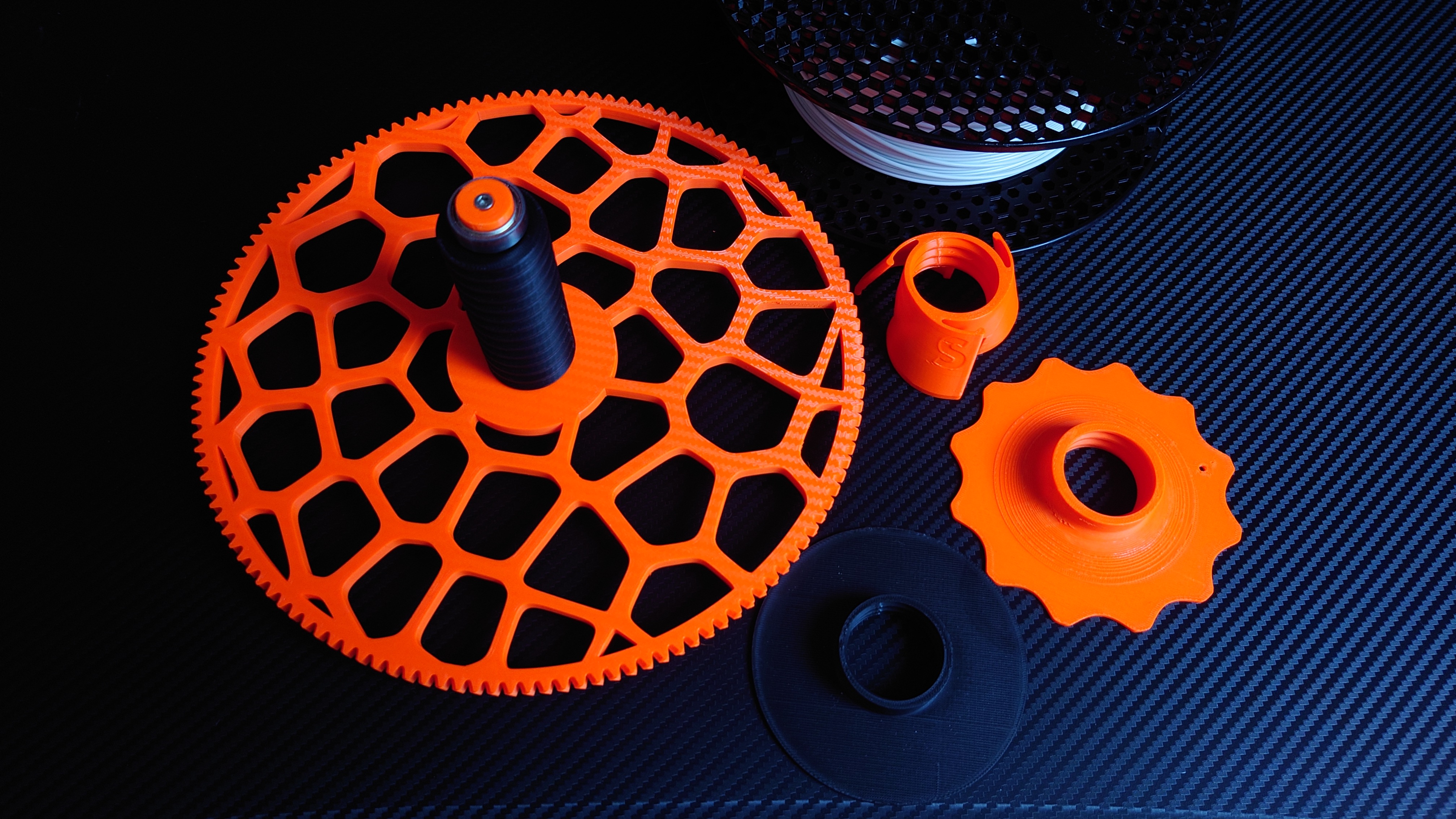 Miniatura 5 do modelo 3D Python - Adaptive Spool Holder