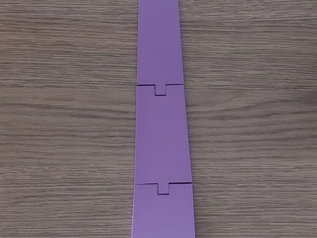 Tie hinged