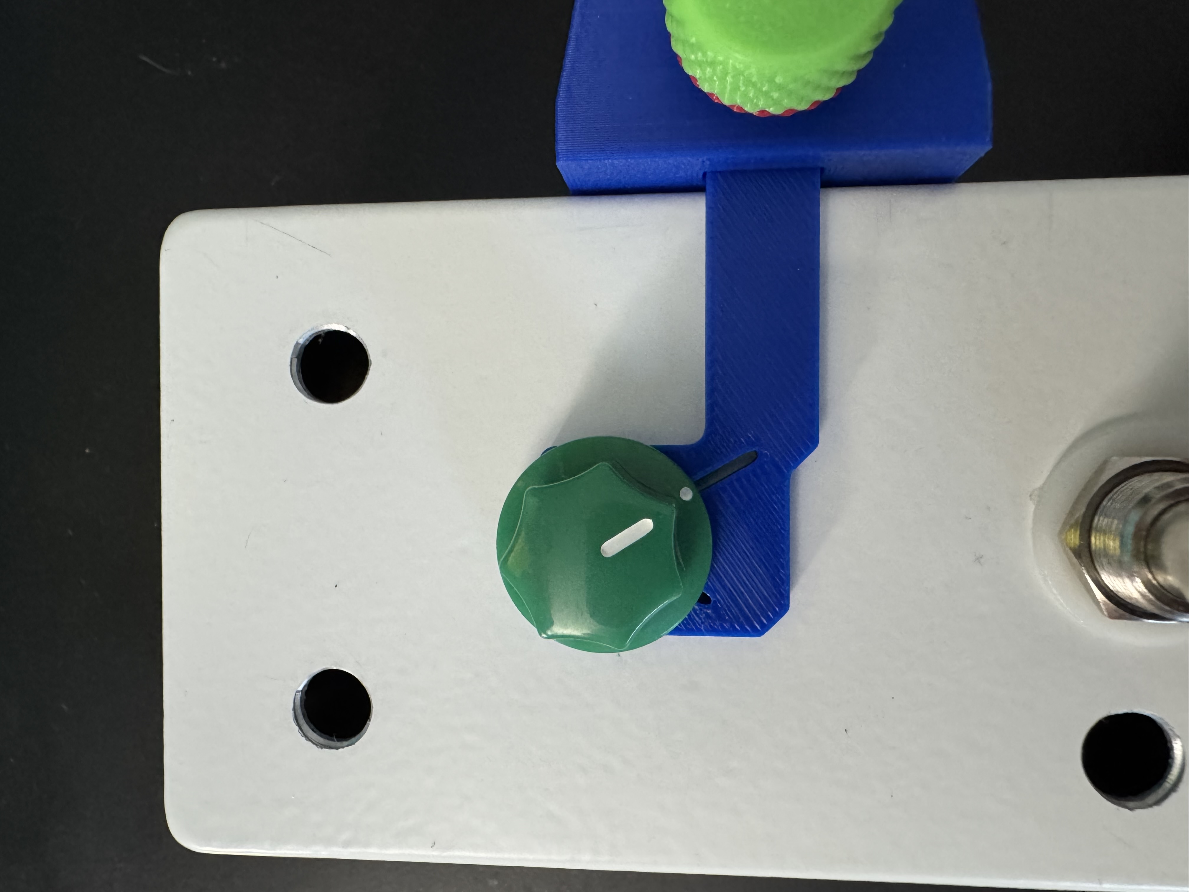 Guitar Pedal Knob Positioner