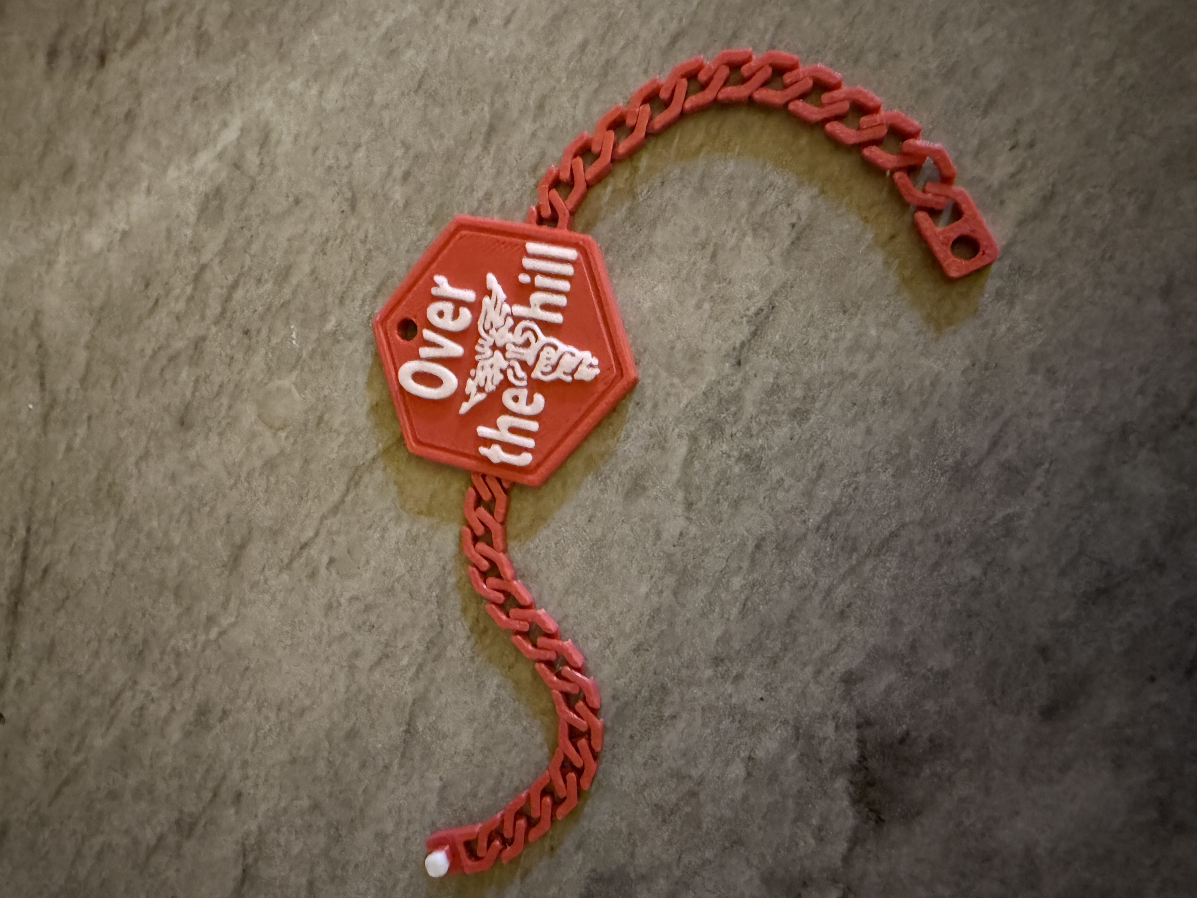 Over the Hill Gift Medical Alert Bracelet
