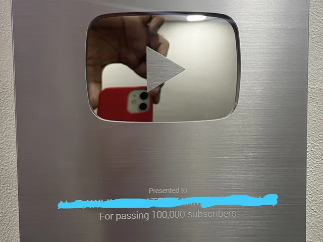 YouTube Silver Play Button