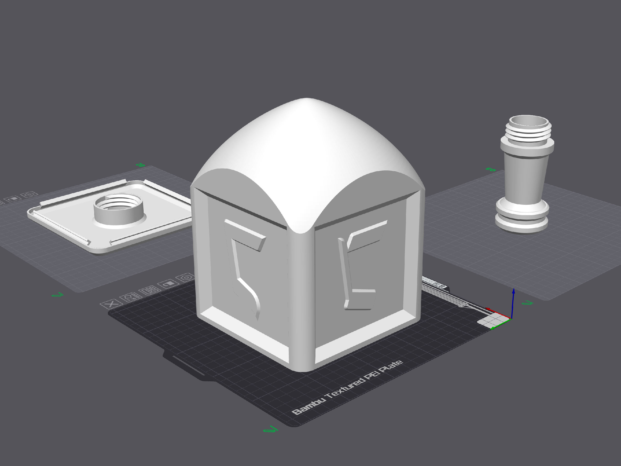 Miniatura 4 do modelo 3D Big Dreidel