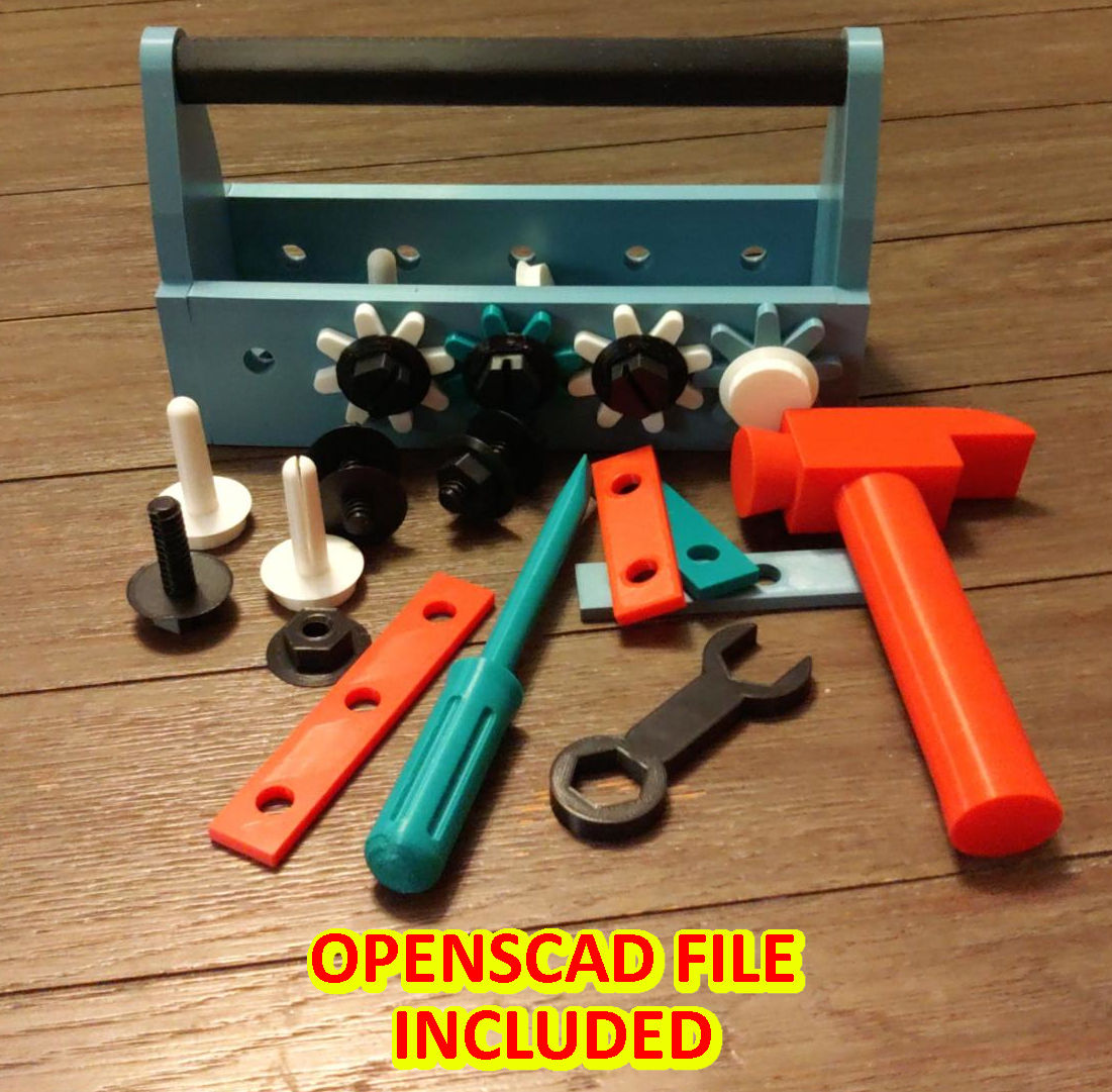 Toy Toolbox For Children
