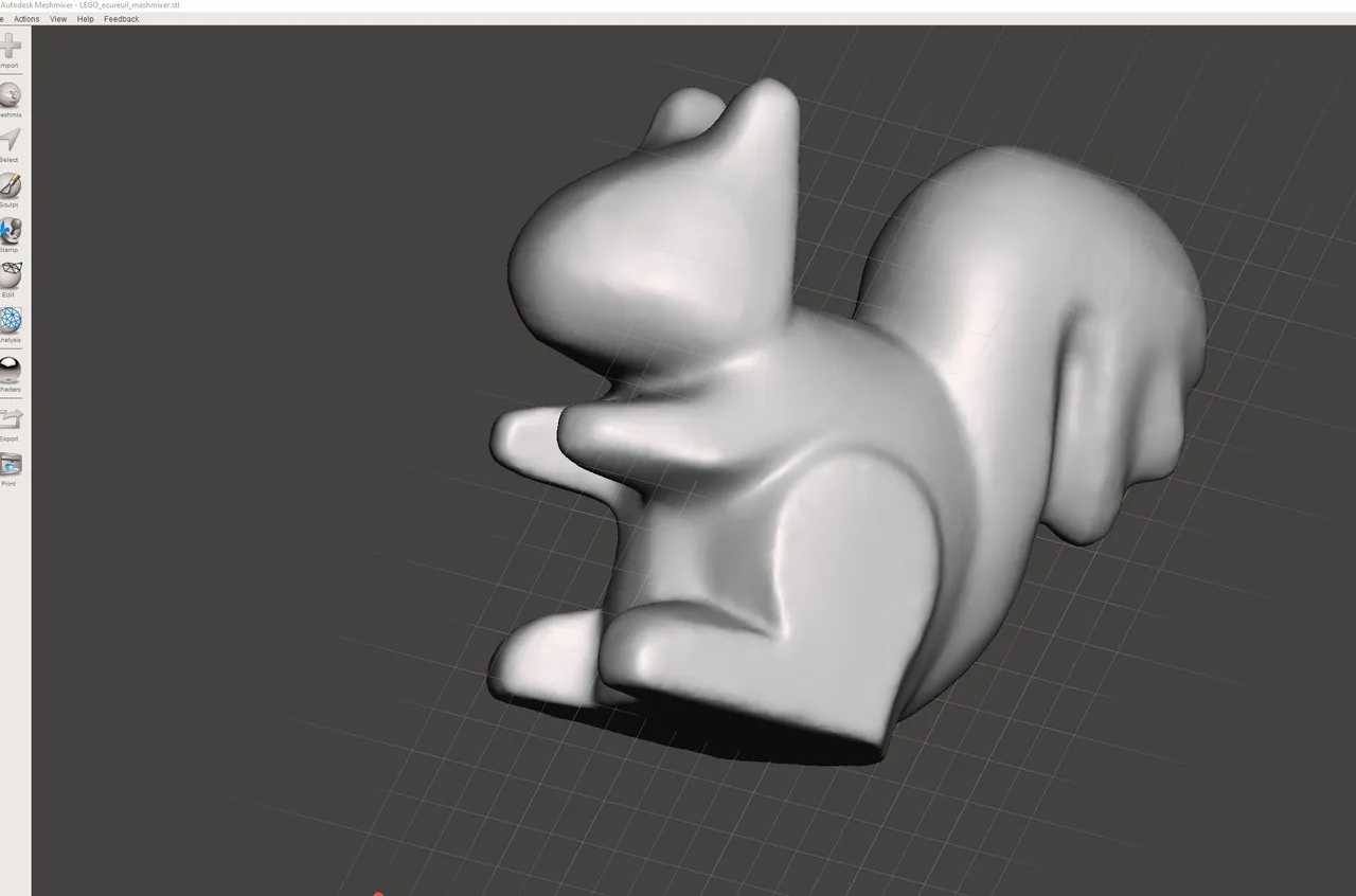 Squirrel LEGO compatible by bollibe | Download free STL model ...