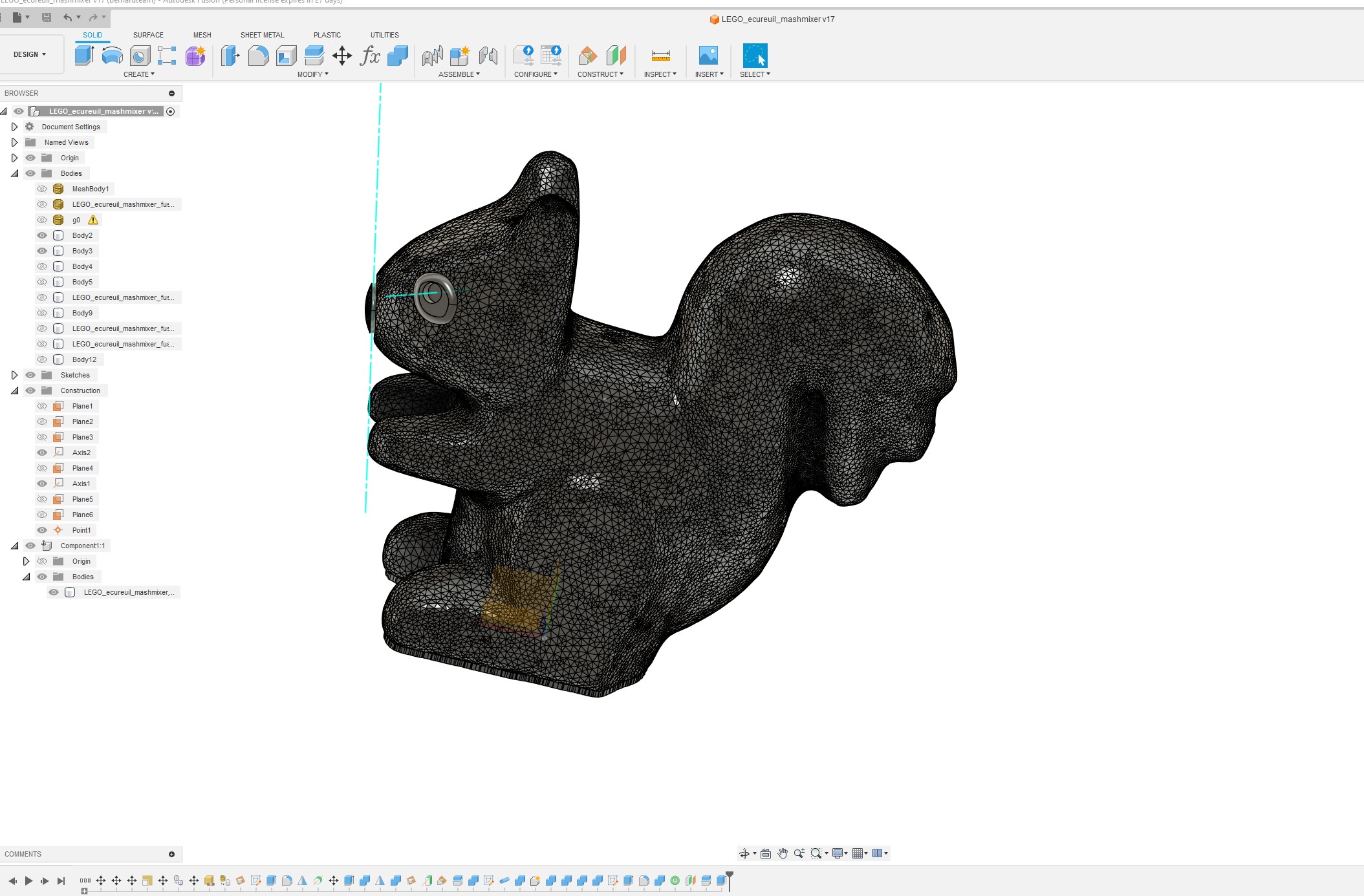 Squirrel LEGO compatible — miniatura 7