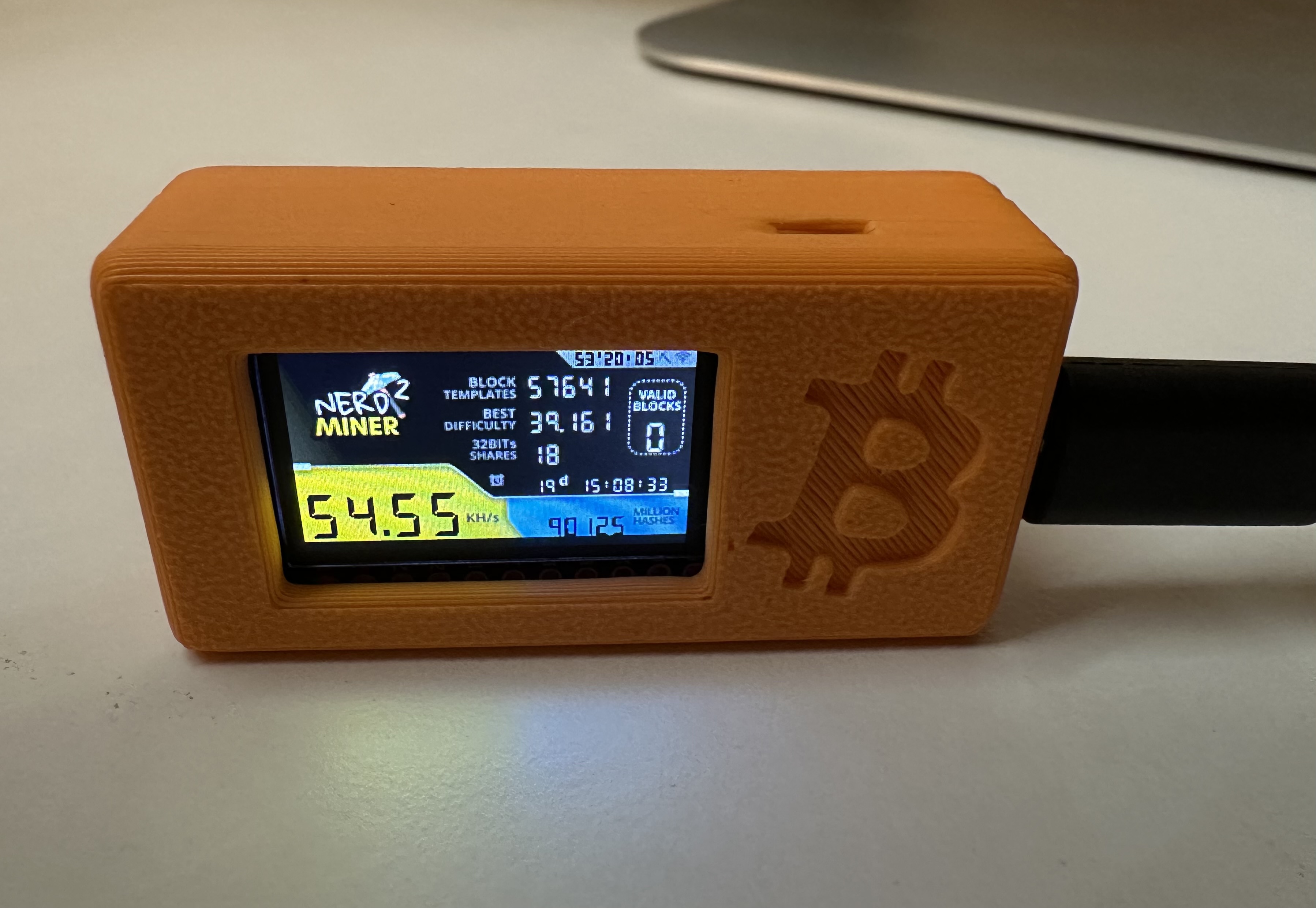 Bitcoin NerdMiner LILYGO TTGO T-Display ESP32 Case
