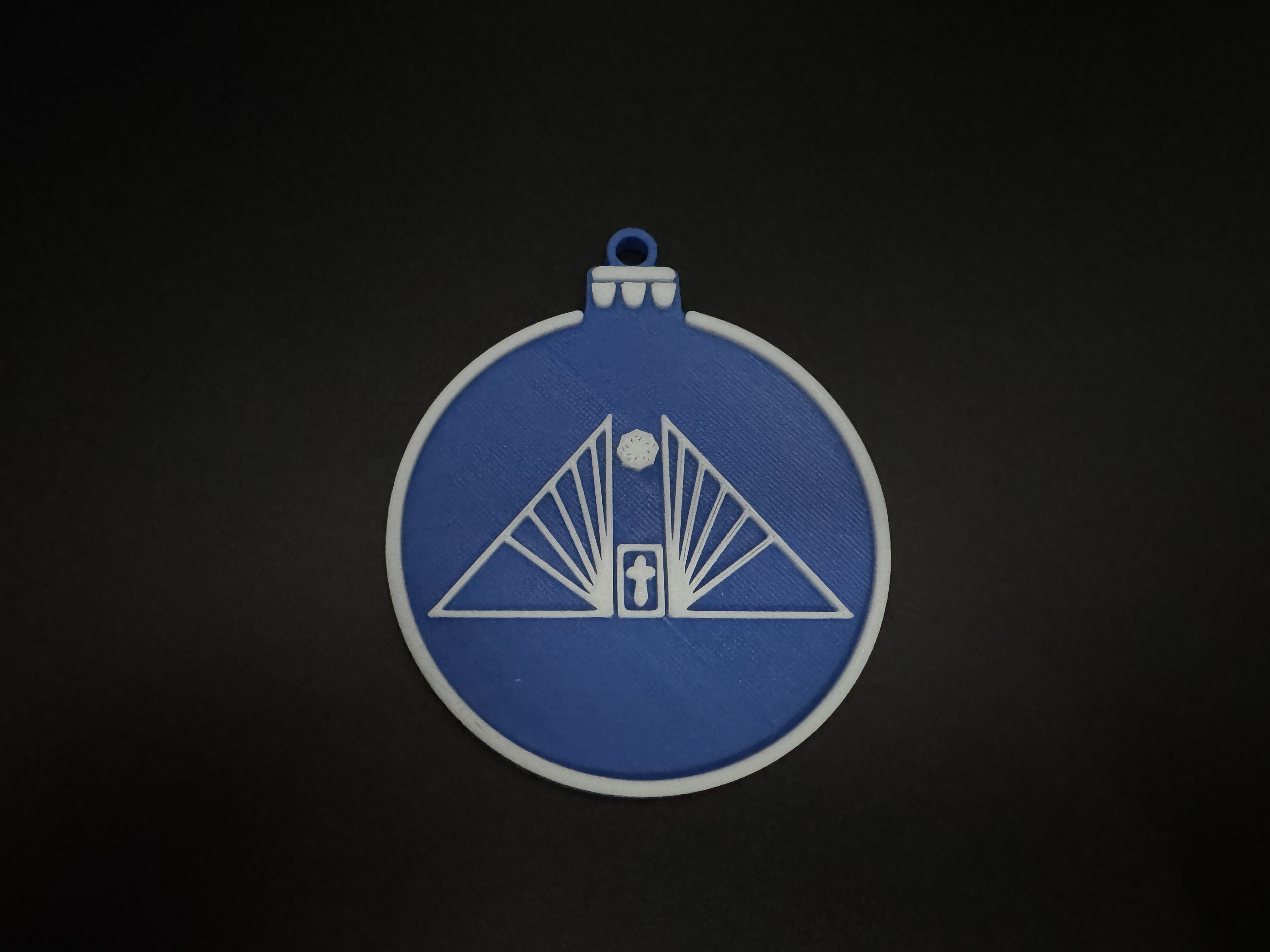 Hadrut Memorial Park Monument - 2D Christmas Ornament