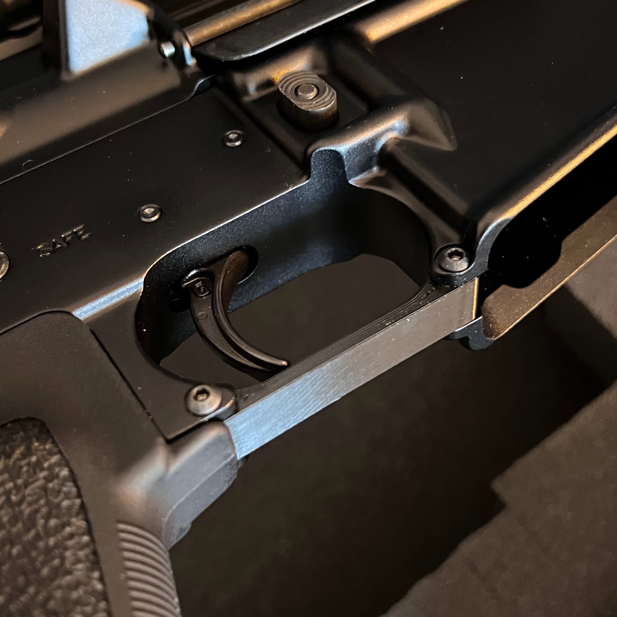 AR-15 Straight Trigger Guard