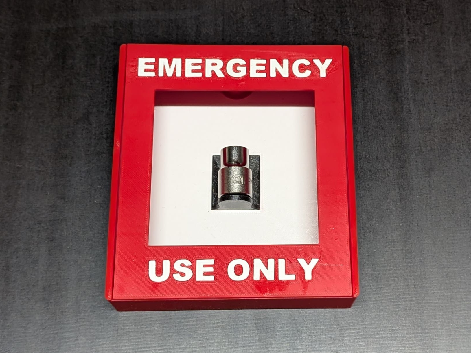 Emergency 10mm holder