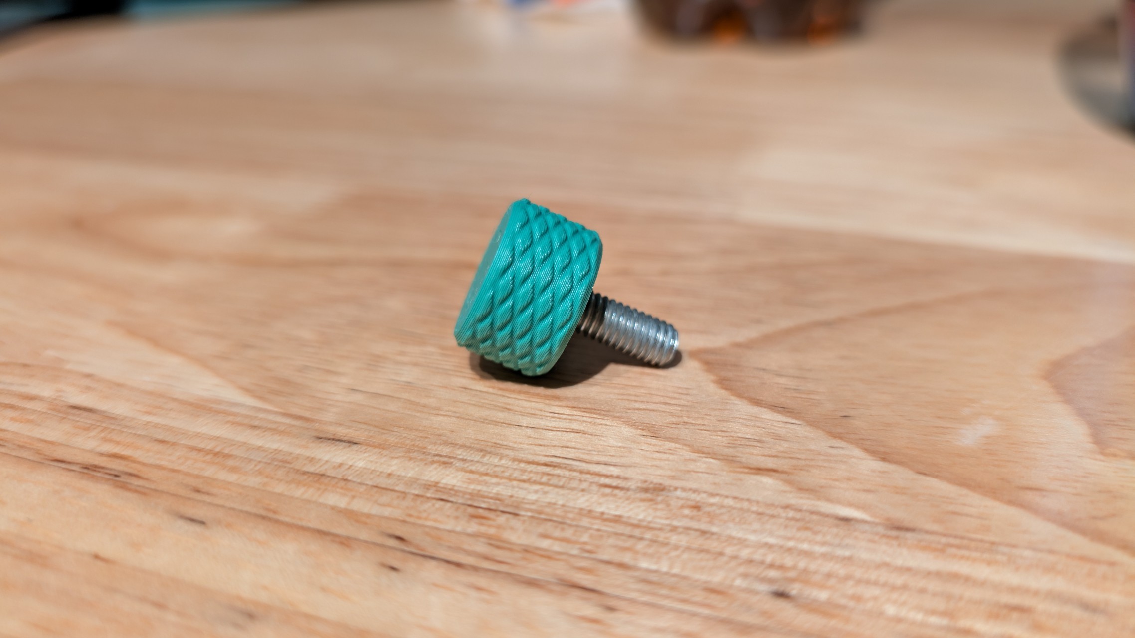 Knurled M6 thumb screw