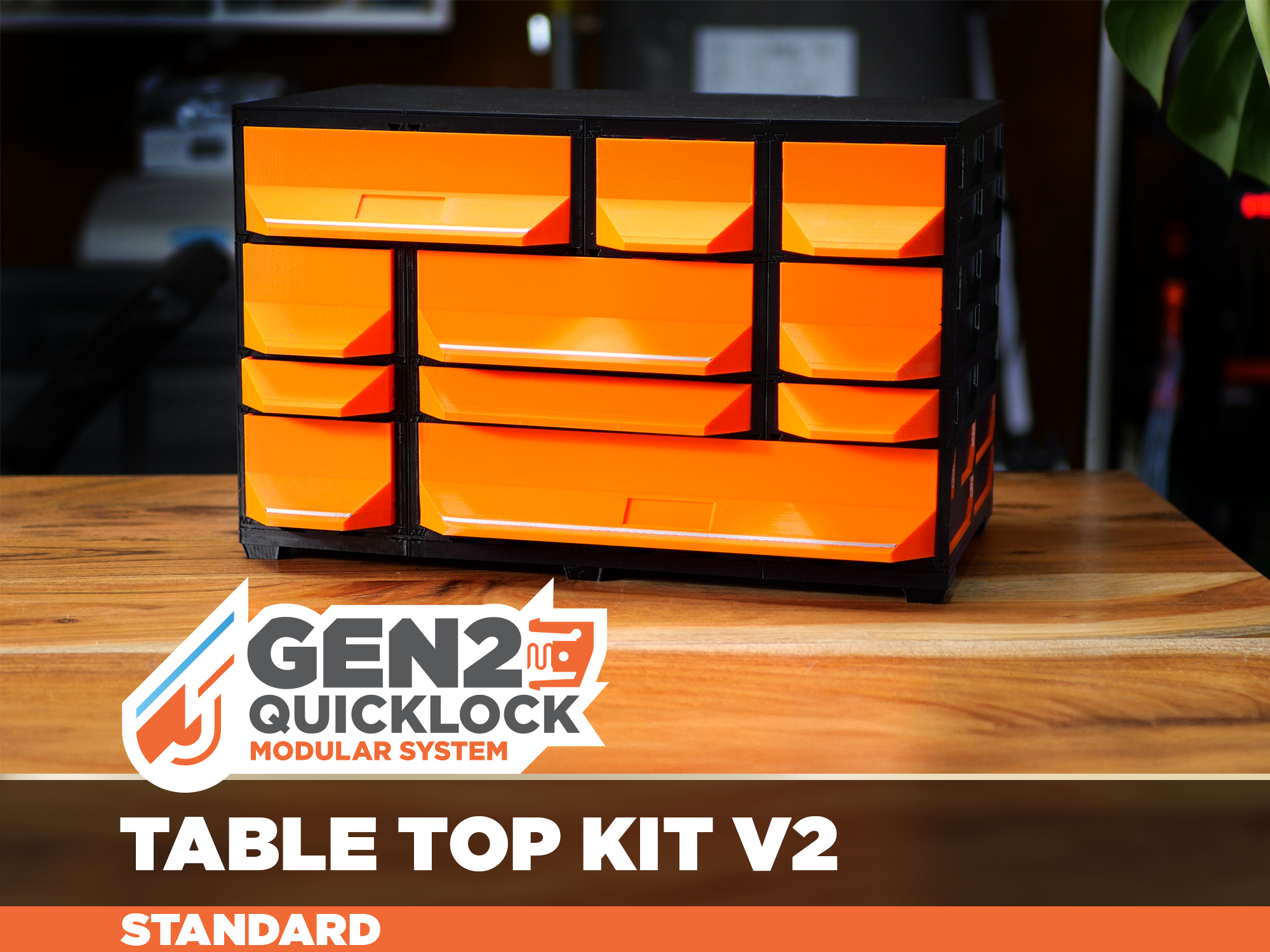 GEN2 Table Top Kit V2 - 185 (STANDARD) 3D model thumbnail