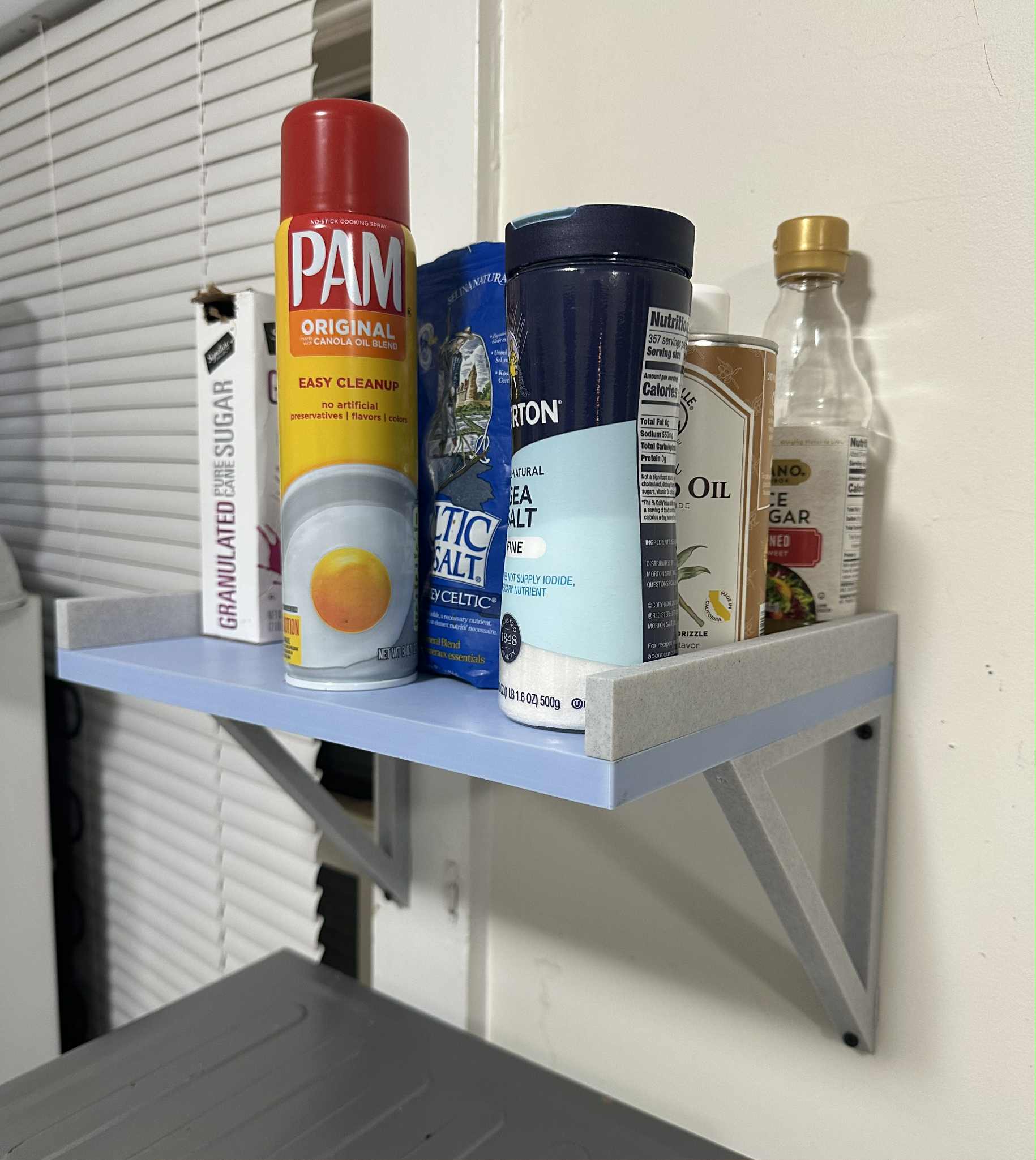 13" Wide 10" Deep Shelf With Brackets