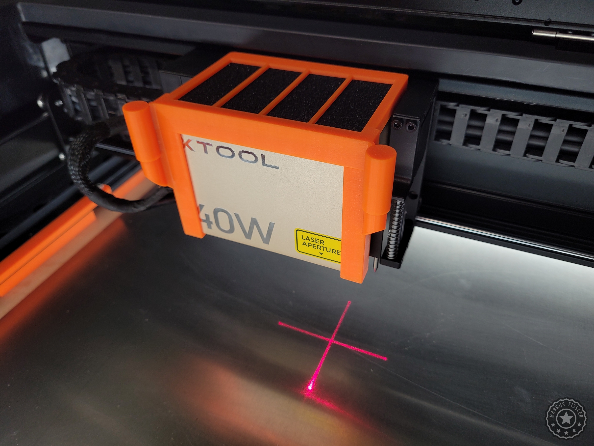 xTOOL S1  Filterhalter-Griffkombi / NEUE VERSION 2025-02-12 +++ xTOOL S1 Filter Holder Handle Combi / NEW VERSION 2025-02-12