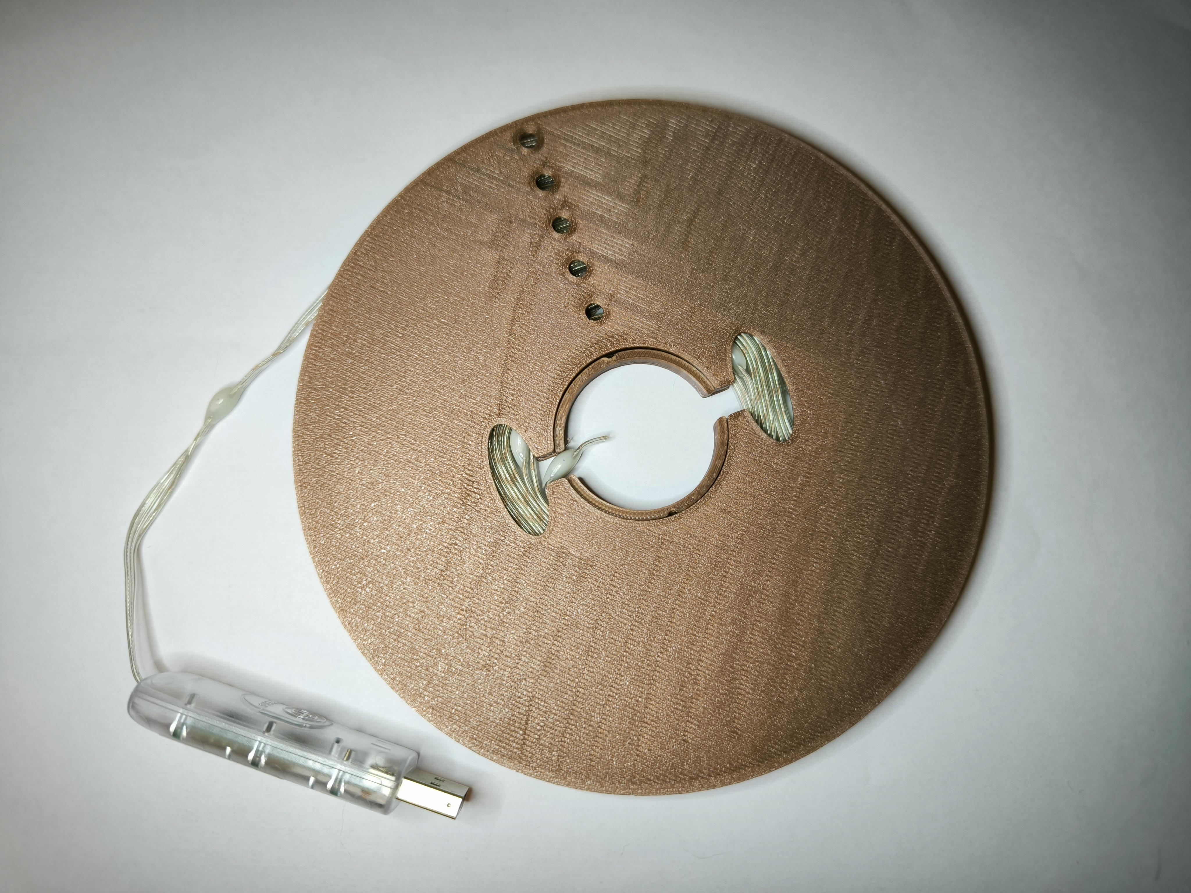 Led storage coil (parametrized)