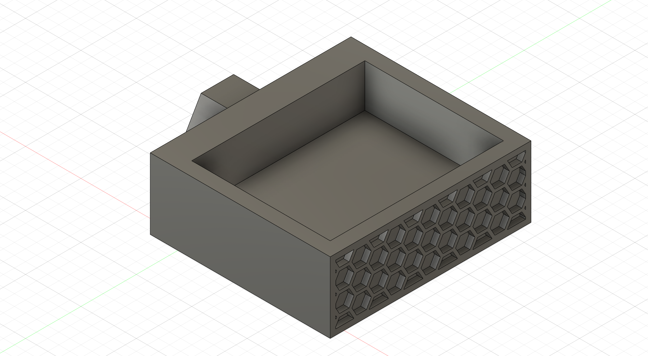Straight Edge Razor Blade Holder (Honeycomb Storage)