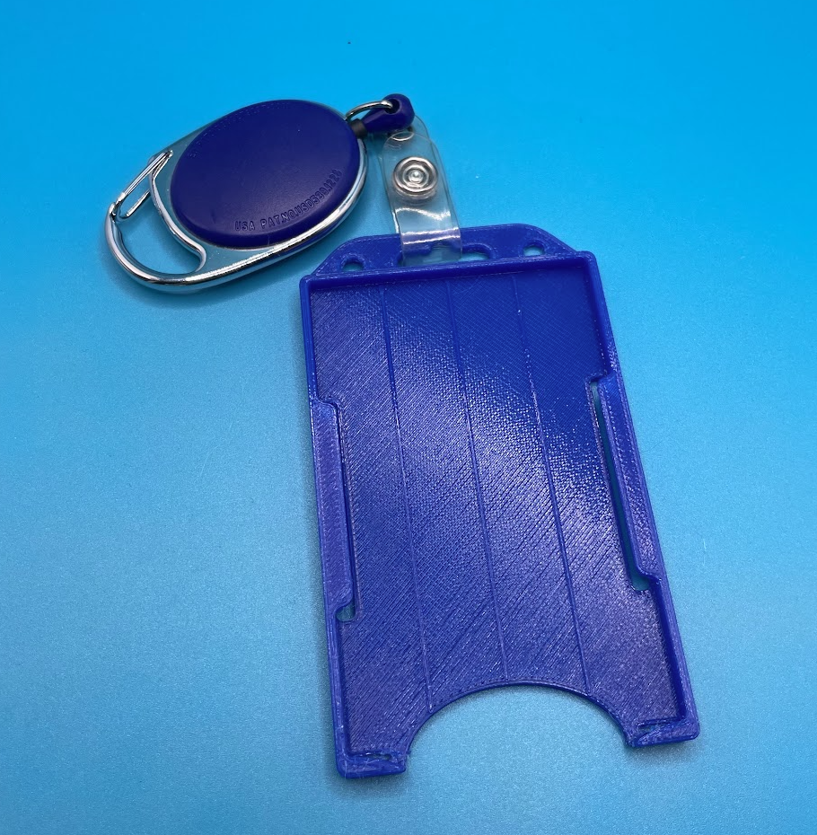 ID Badge Holder for Work