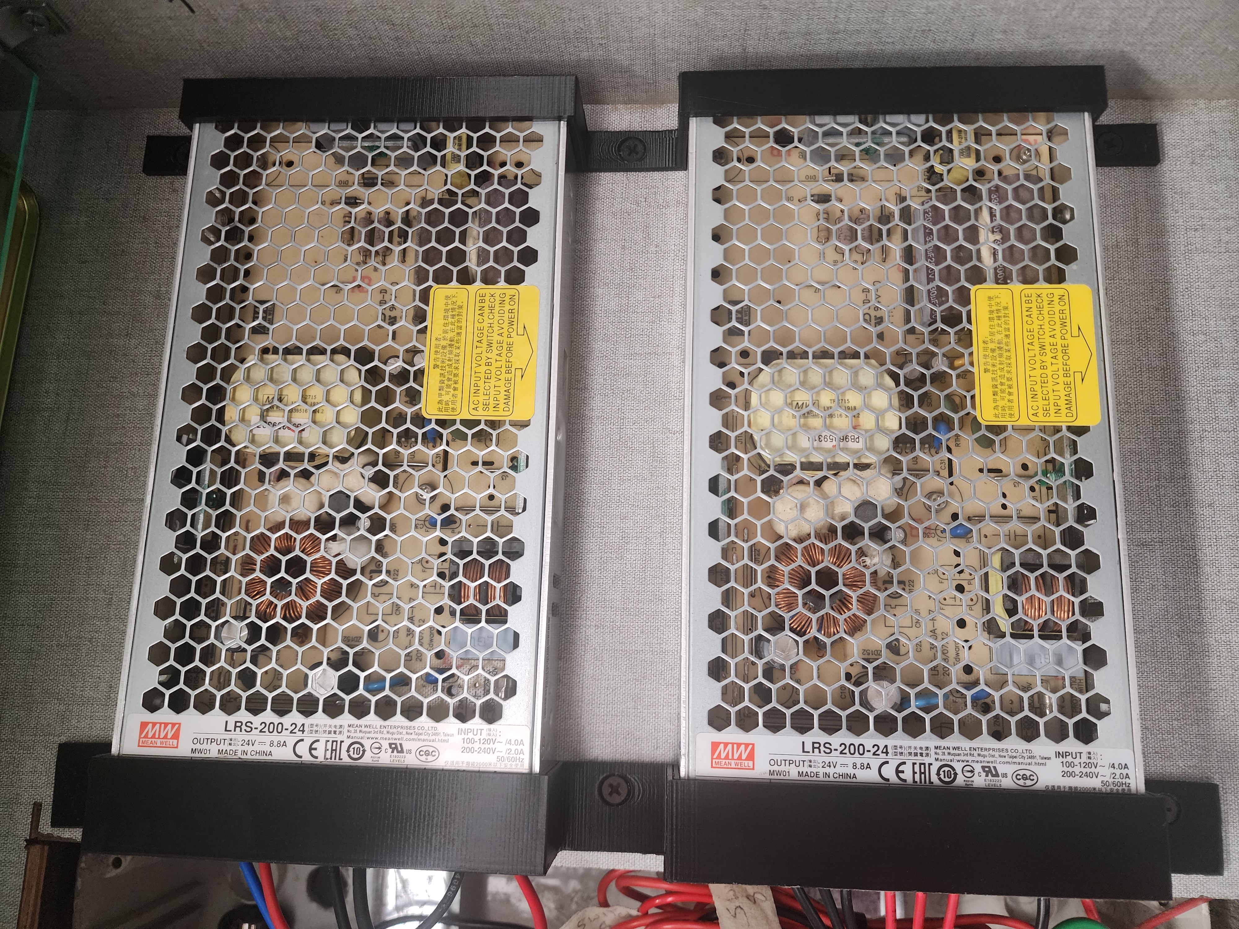 Meanwell LRS power supply wall mount