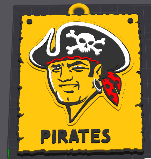 Pittsburgh Pirates Oversized Fan Chain