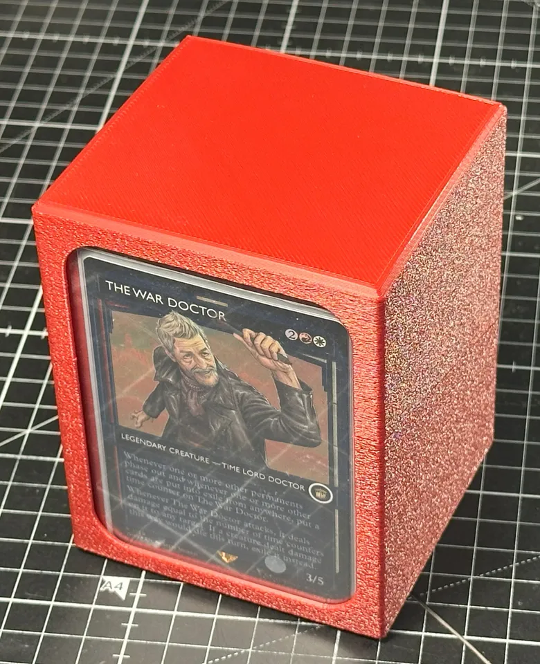 MTG 100+ Commander Deckbox with toploader in front by Rinjamin ...
