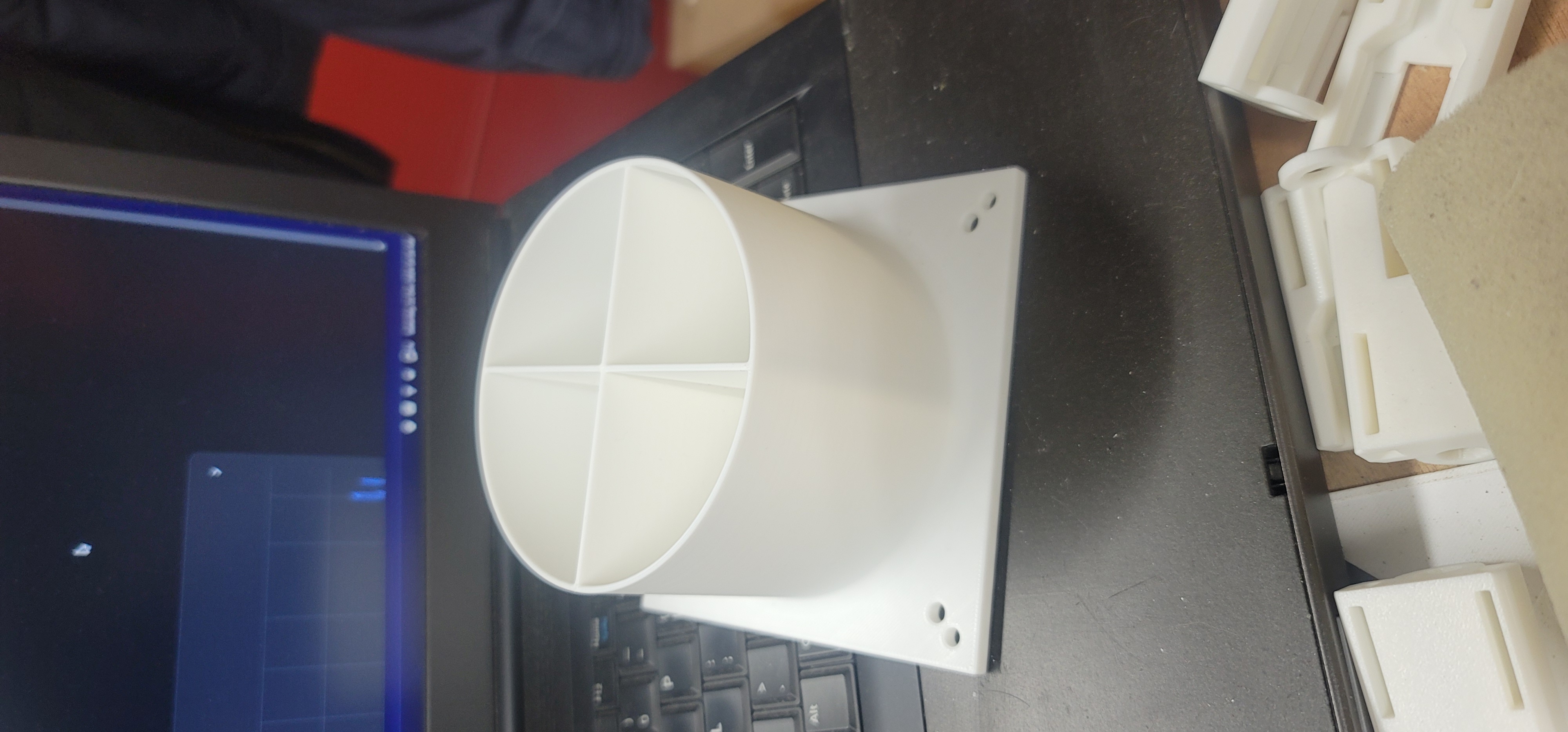 Grow Tent Duct Bulkhead w/120mm fan