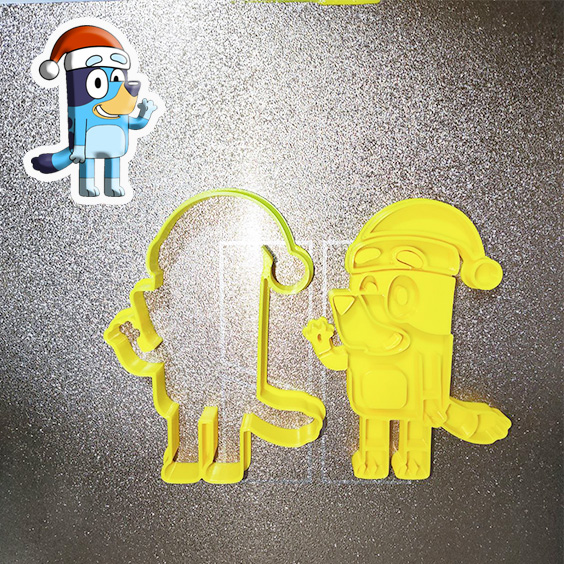 cookie cutter Bluey