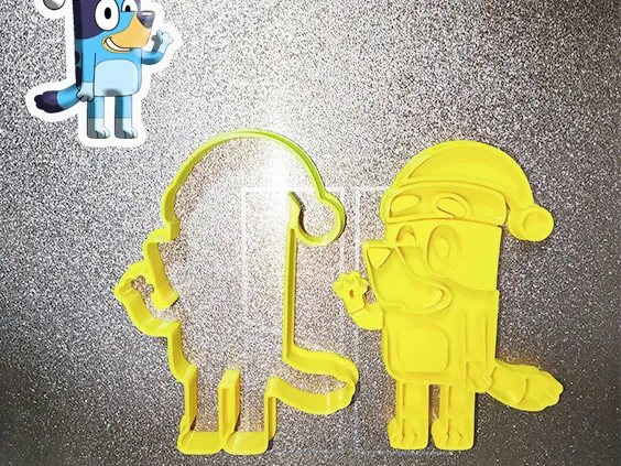 cookie cutter Bluey
