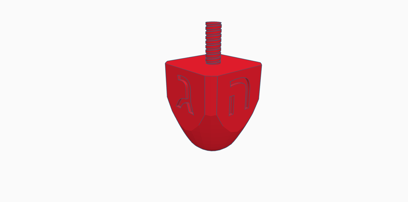Chanukah dreidel
