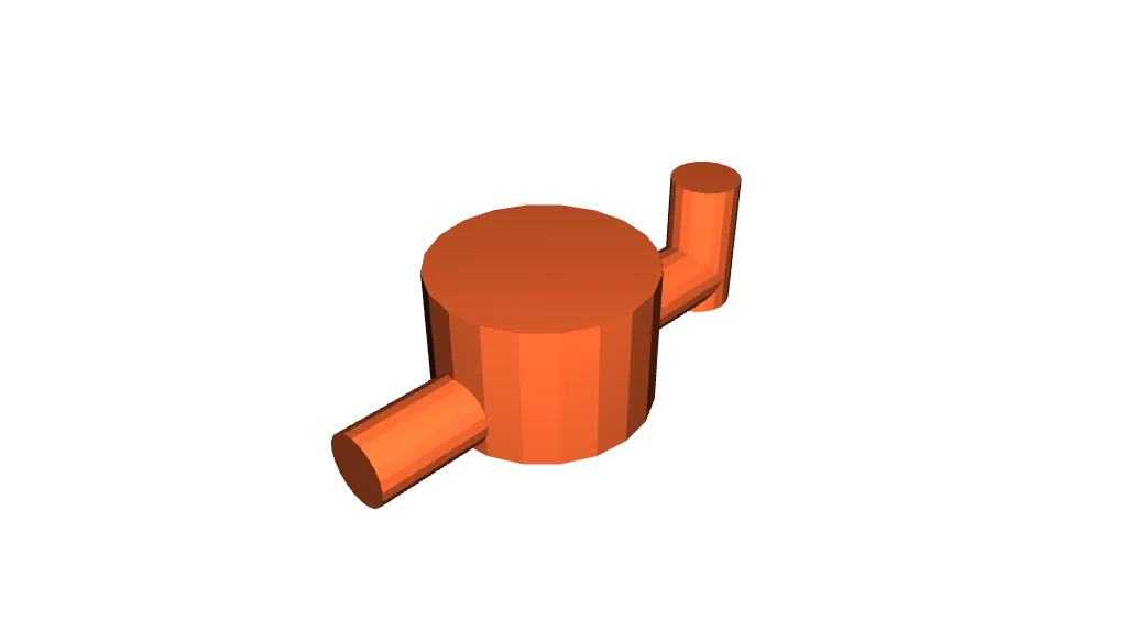 Steam Locomotive Reverser handle by Ross | Download free STL model ...