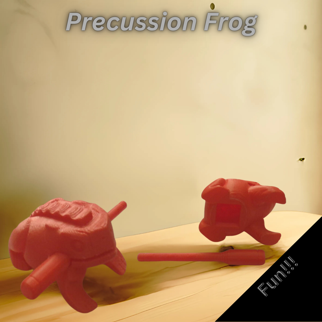 Percussion Frog by Genginator1386 | Download free STL model ...