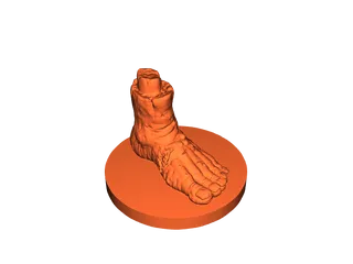 Stomping Foot by Schlossbauer | Download free STL model | Printables.com