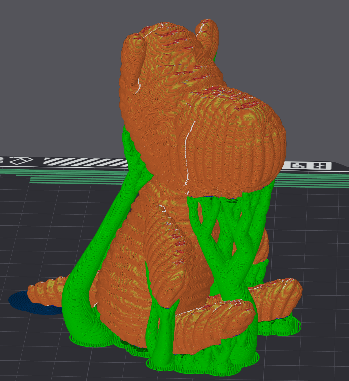 cute tiger puppet — miniatura 3