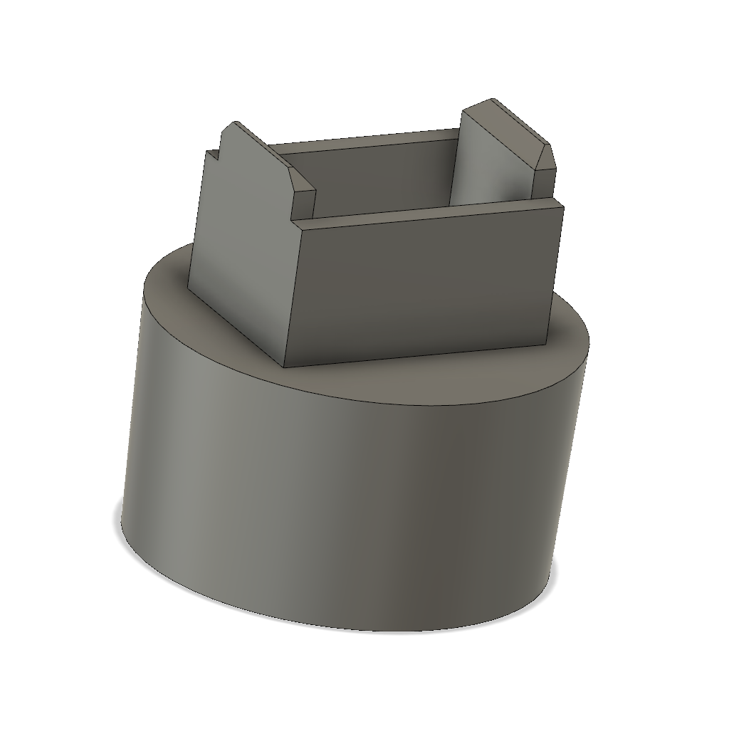 Aluminum Cross-Bar Desktop Vacumm Adapter — miniatura 2