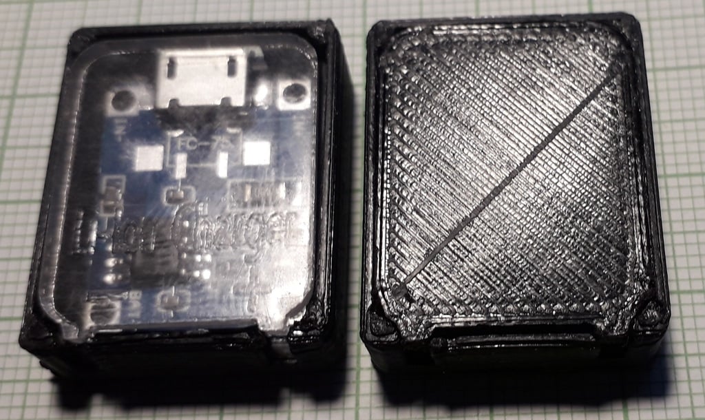 Miniatura 5 do modelo 3D ESP32-C3 Super Mini Case
