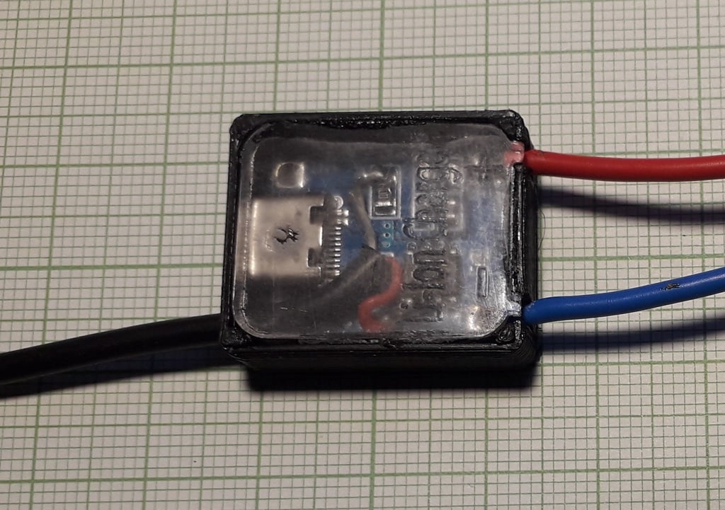 Miniatura 7 do modelo 3D ESP32-C3 Super Mini Case