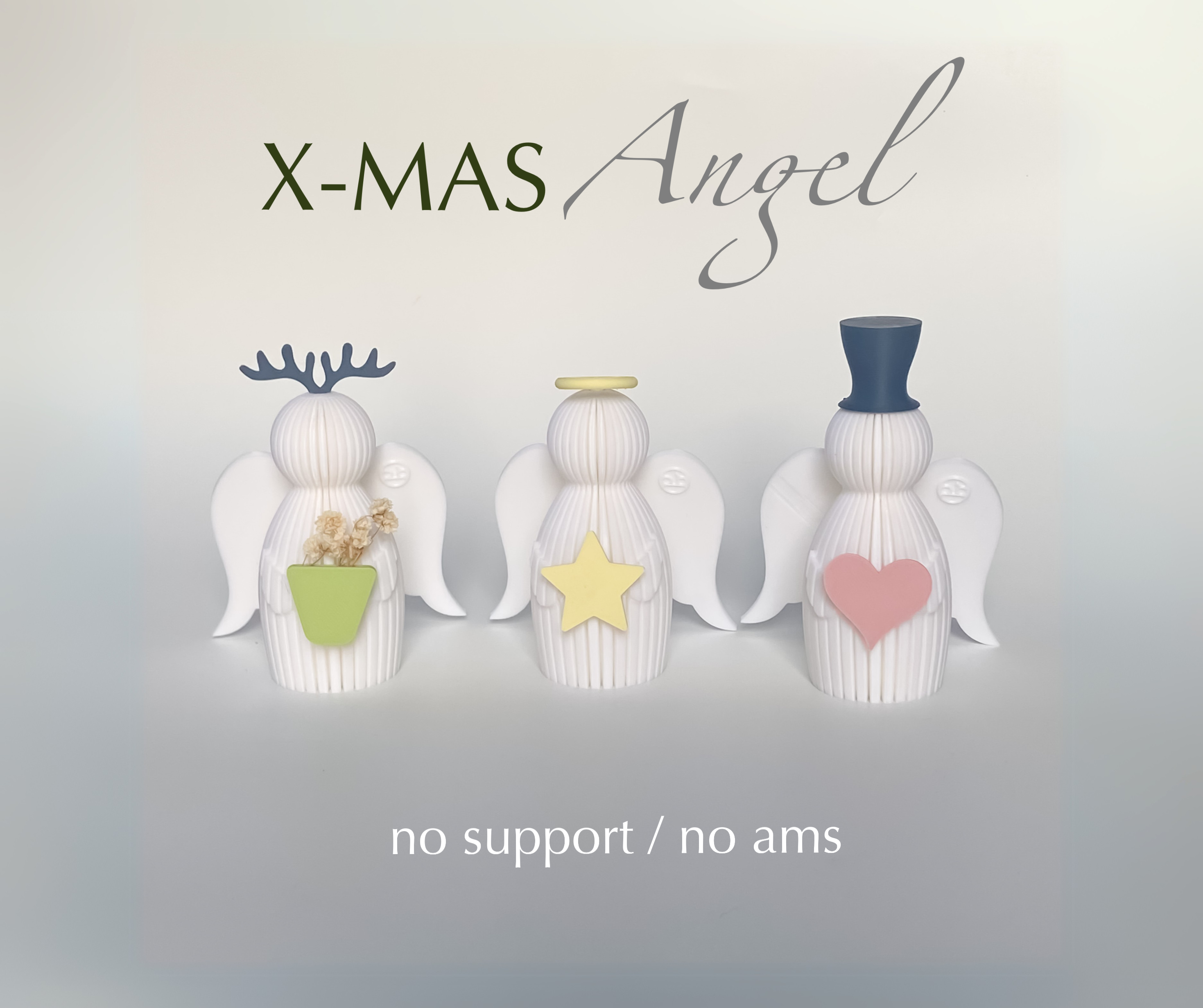 Christmas Angel with Charms NO SUPPORT/ NO AMS