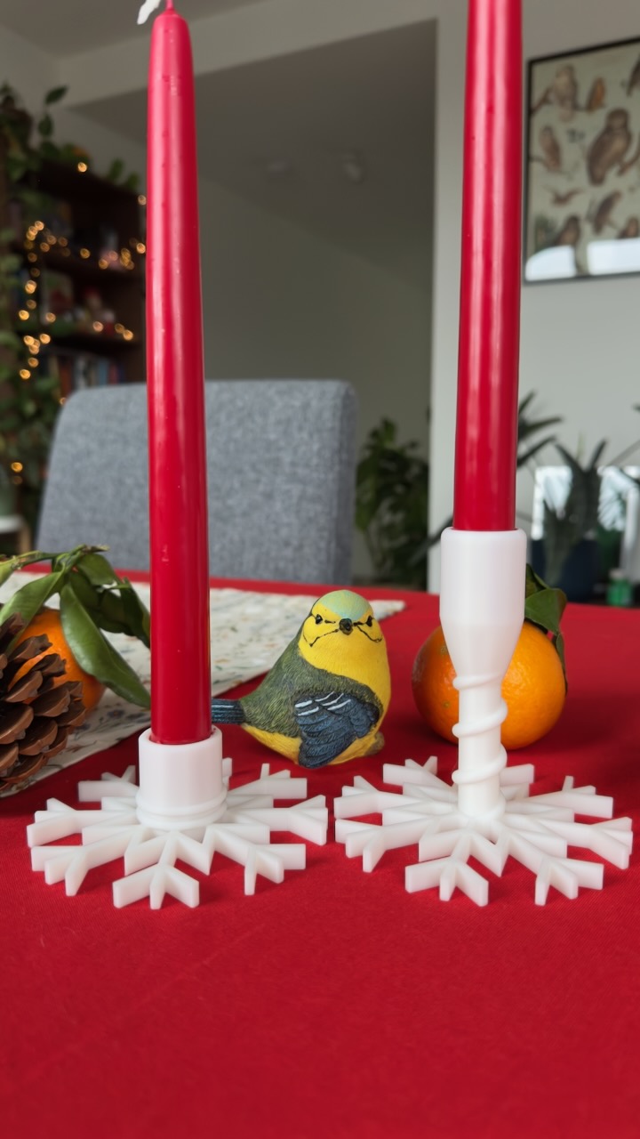 Candlestick for Christmas Table
