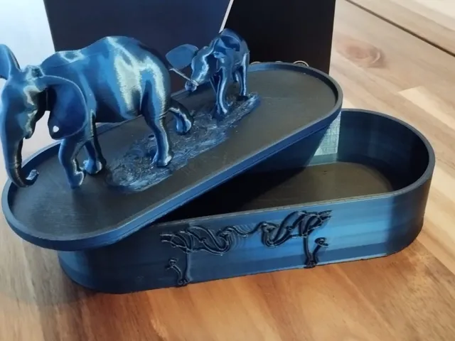 Joyero caja elefante