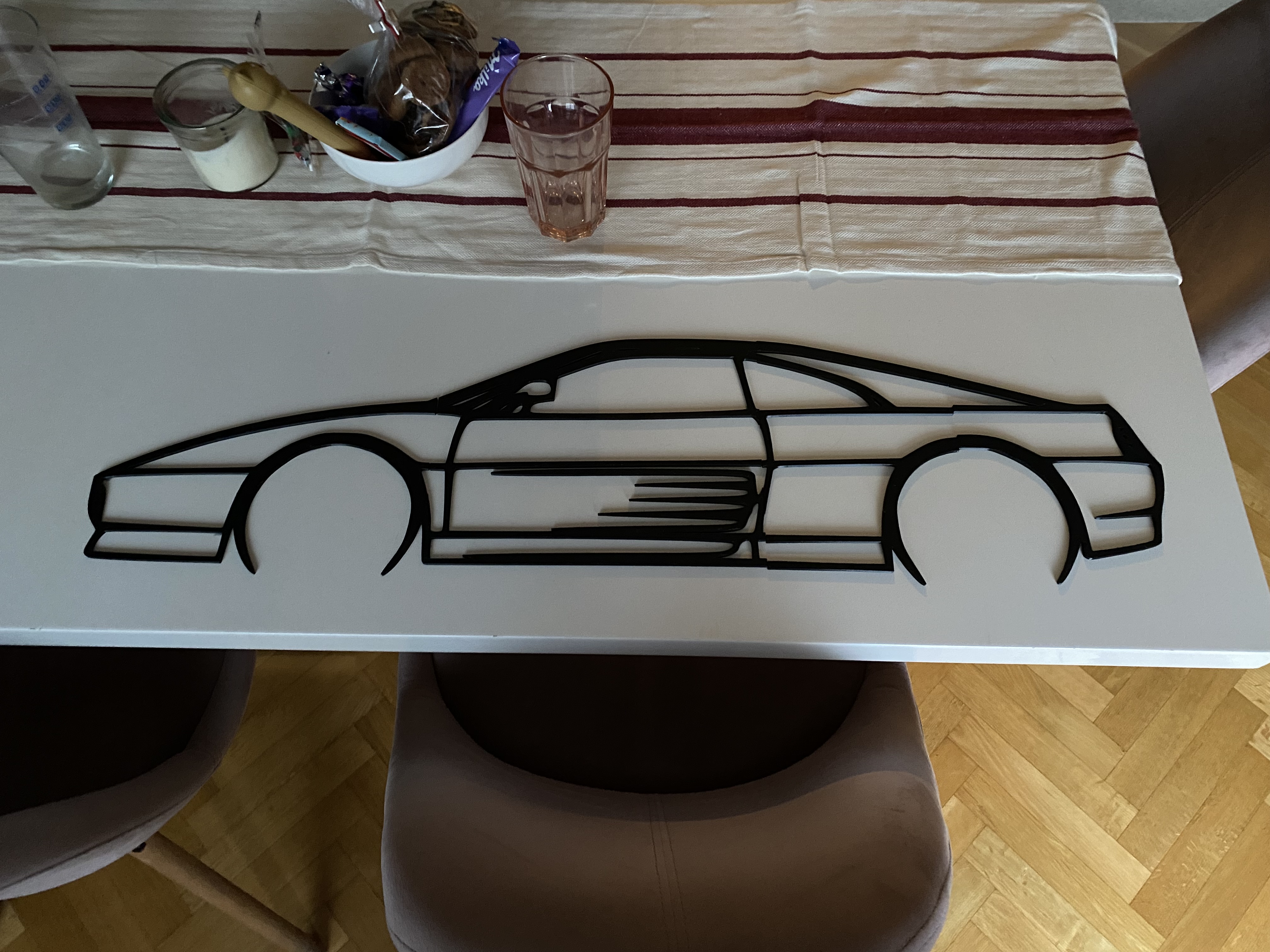 Ferrari 348 wallart — miniatura 2