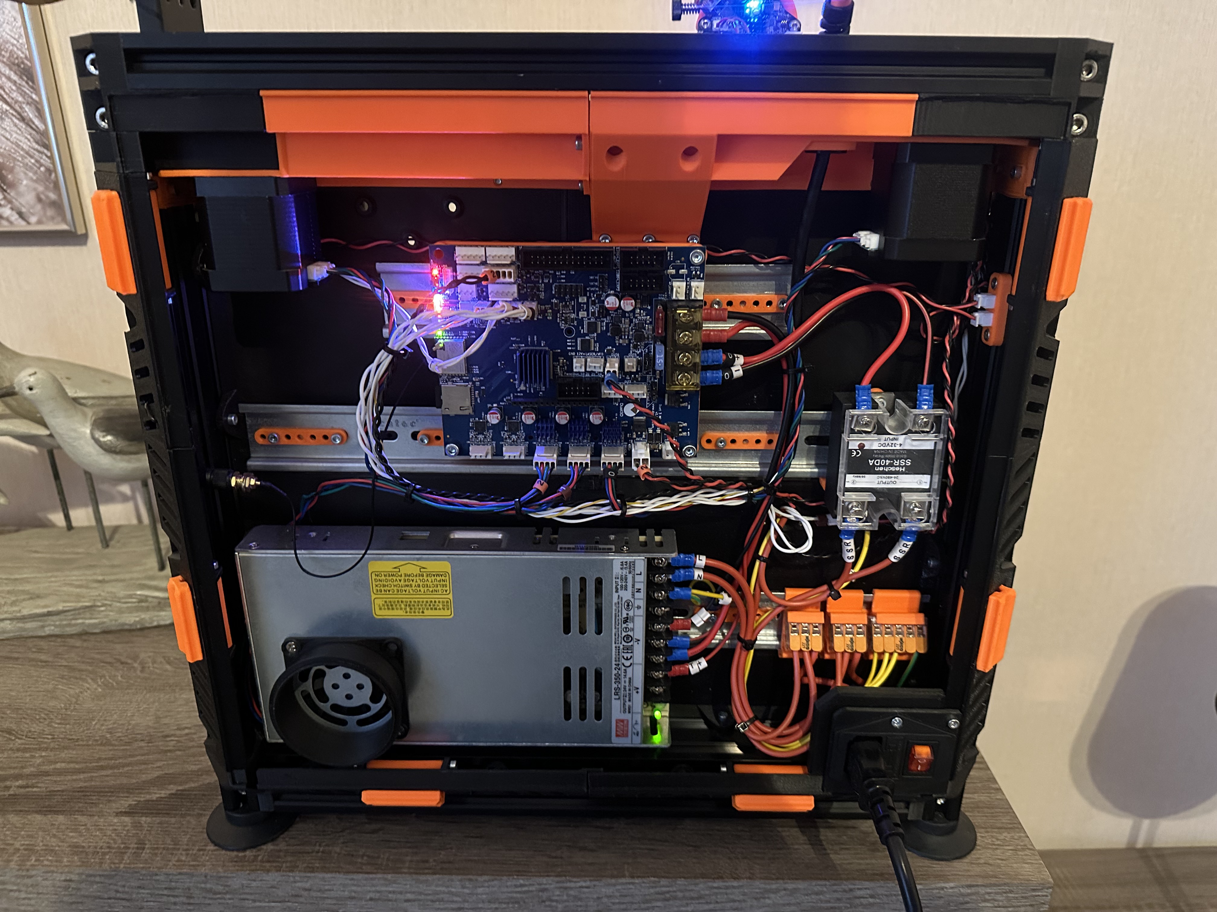 E3NG Duet3 mini5+ DIN rail mount