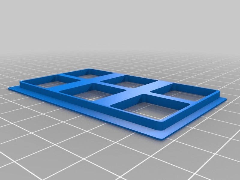 Miniatura 5 do modelo 3D Roll Player Dice Insert Frames