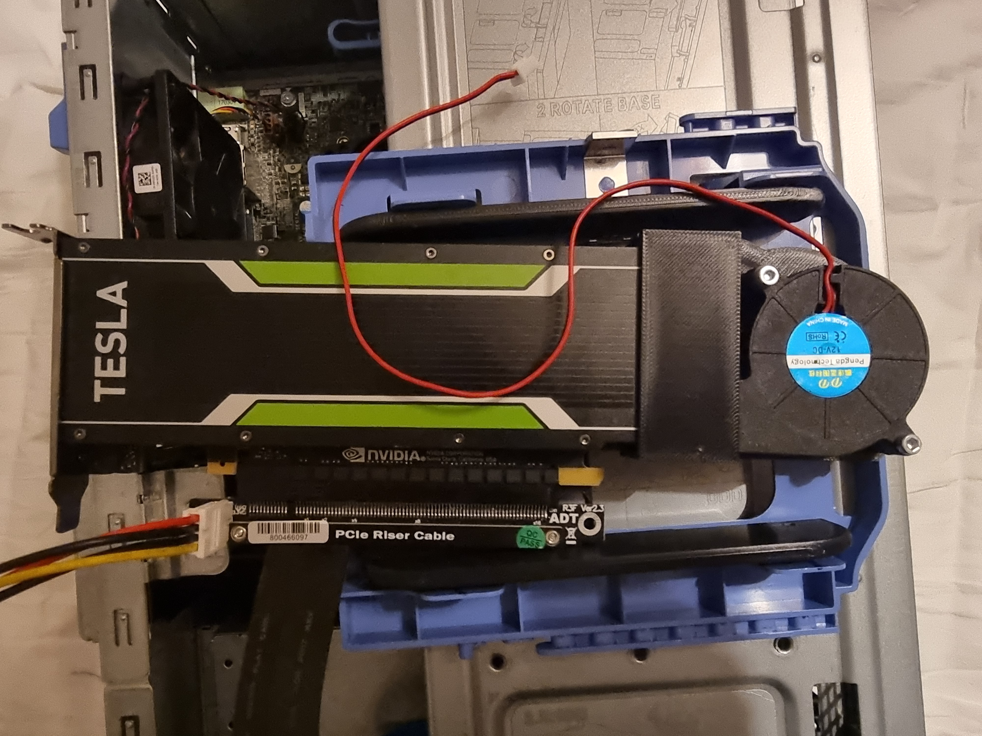 Nvidia tesla P4 caddy for 3,5" HDD